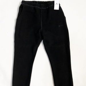 NWT SNOW PEAK x INOUE BROTHERS Japan Sweatpants Knit Cotton Logo Print Black L